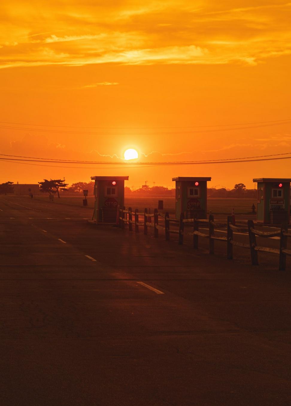 Heavy-duty truck on highway